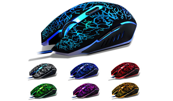 SOURIS LED MULTICOLORE GAMER