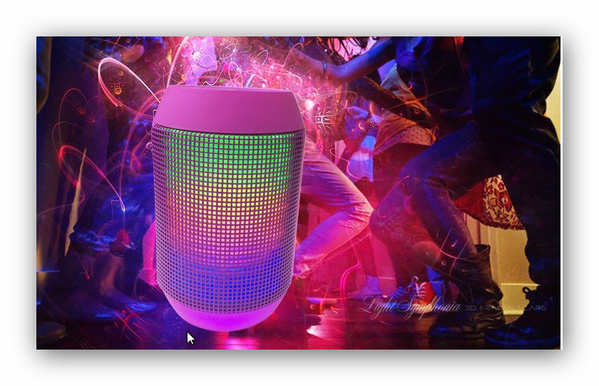 Une enceinte lumineuse originale et super pratik - Les Perles de Maman