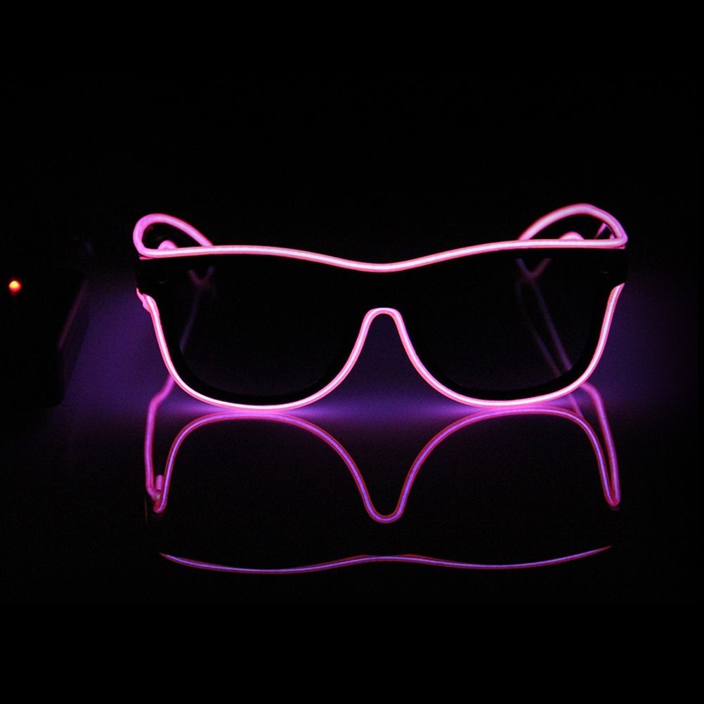 LUNETTES LED. Lunettes illuminées, lunettes lumineuses