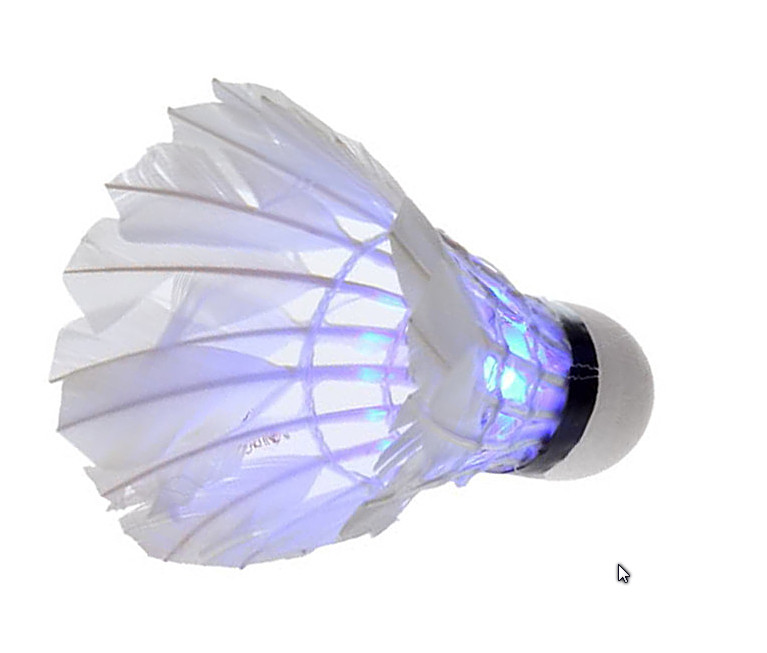 VOLANTS DE BADMINTON LED: Illuminez le ciel