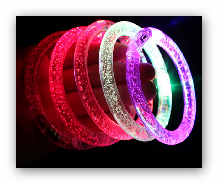 BRACELET LUMINEUX LED: Soyez LED pour etre belle