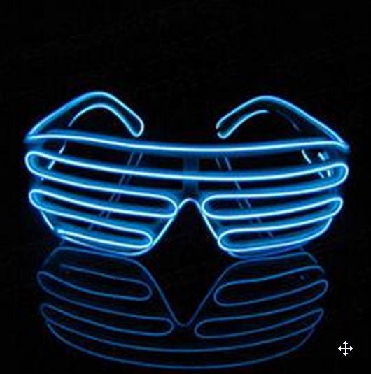 Lunette lumineuse au LED style futuriste