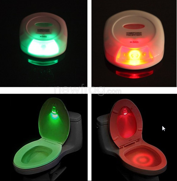 1 pièce Lampe toilette capteur, Mode en ligne