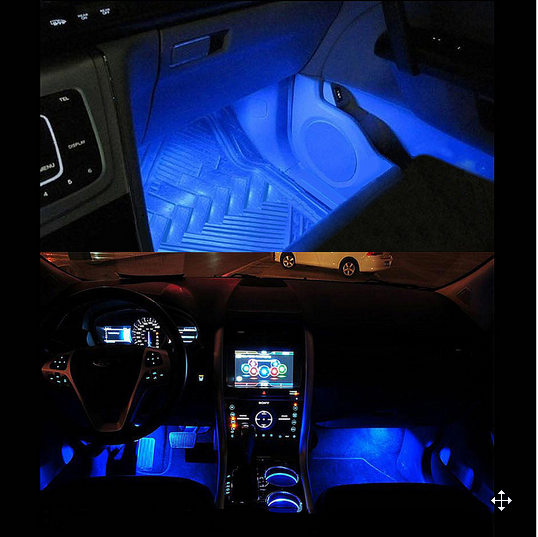 Décoration LED pour intérieur Voiture